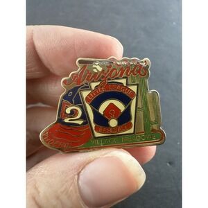 Arizona Phonies Little League Village Meadow Baseball Souvenir Enamel Lapel Pin